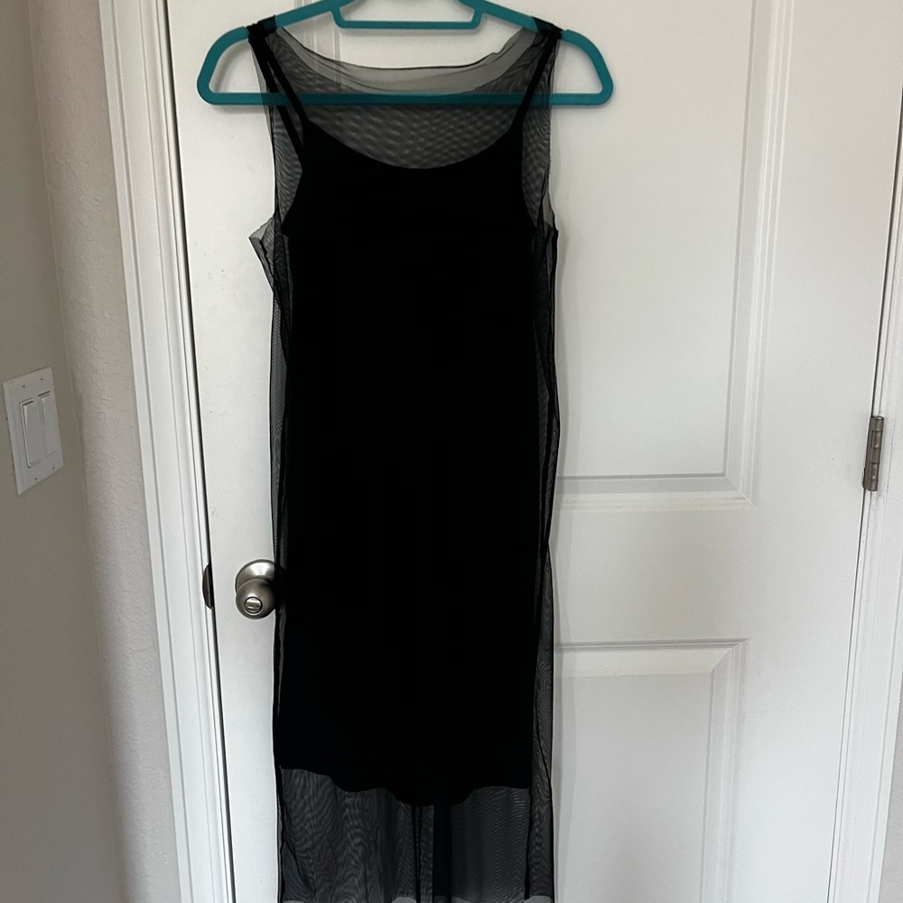 Noisy may Elegant Black Mesh Apparel​